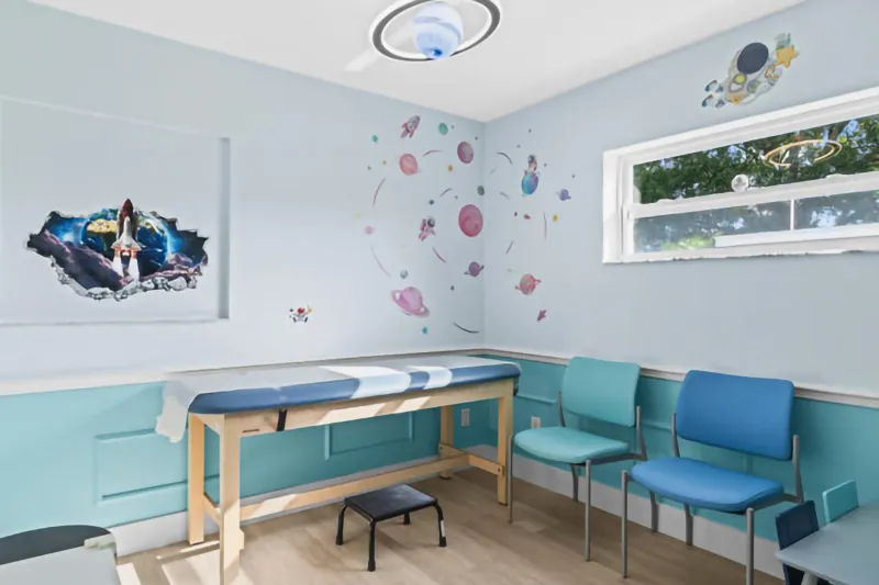 Launchpad Pediatrics exam room
