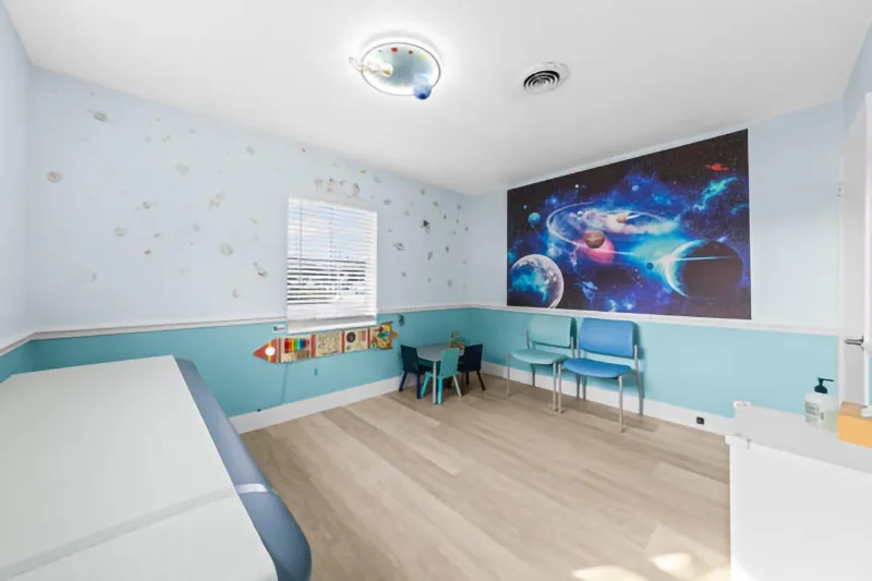 Launchpad Pediatrics exam room