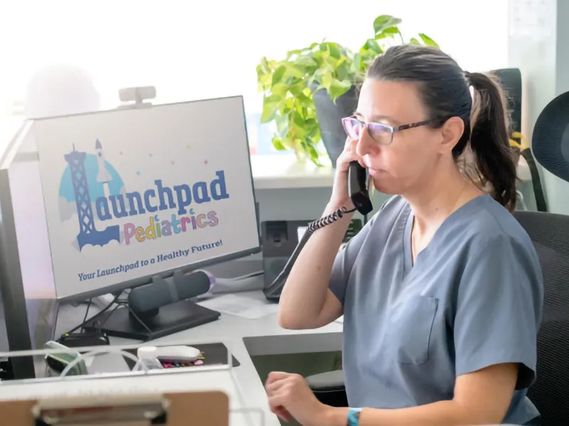 Launchpad Pediatrics Office Manager, Misty Wyrick